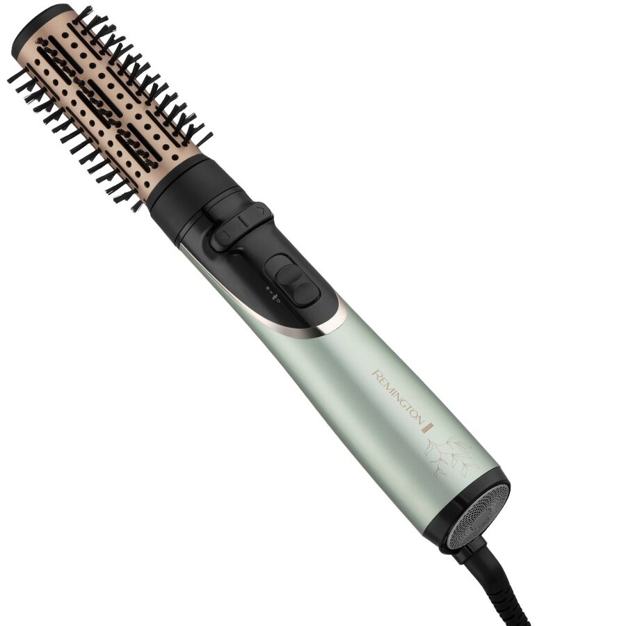 Perie Rotativa cu Aer Cald Botanicals AS5860 2 Viteze 2 Trepte Functie Ionizare 800W Verde Fosforescent