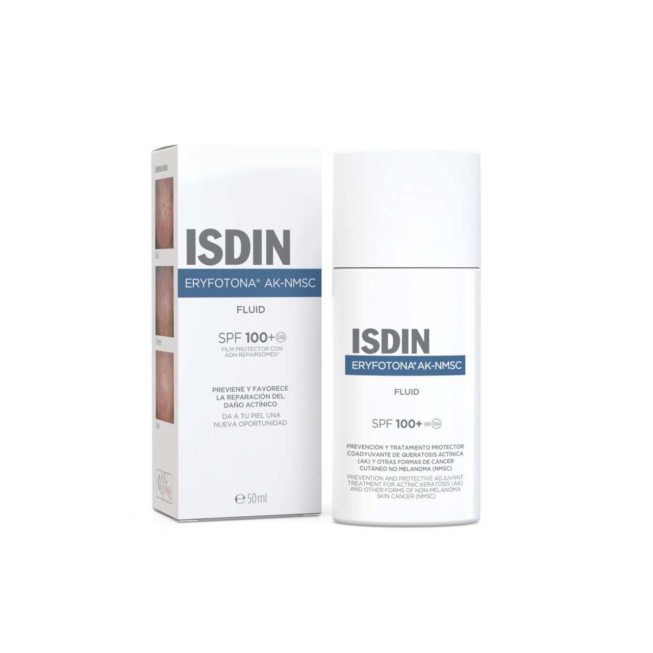 Oferte la Fluid cu SPF 100+ Isdin Eryfotona AK-NMSC, 50 ml