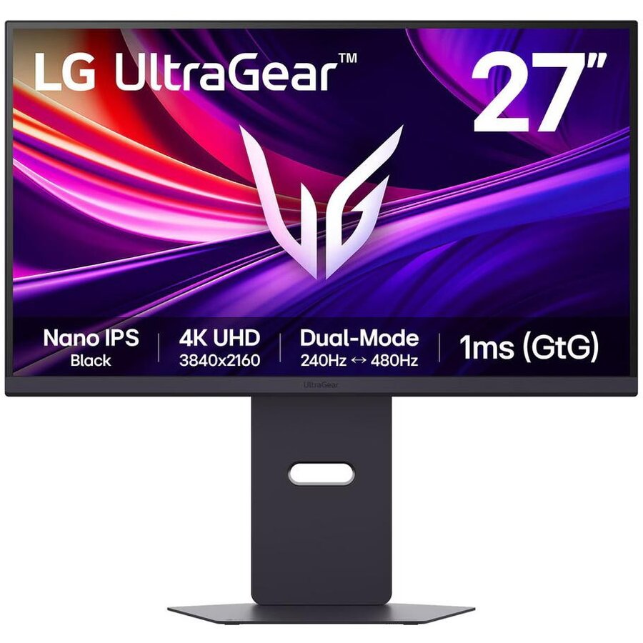 Monitor UltraGear 27G850A-B 27inch Nano IPS Black 4K UHD 240Hz Full HD 480Hz 1ms HDR Negru