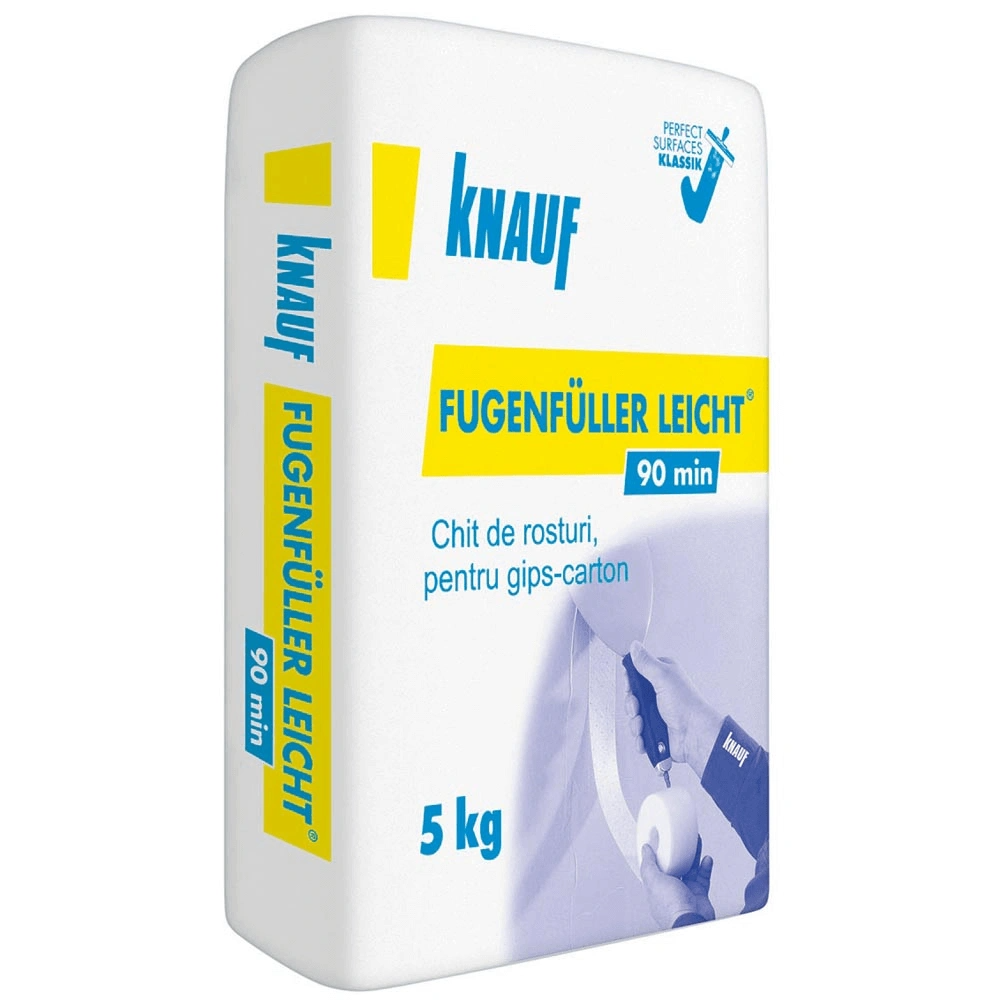 Oferte la Ipsos pentru imbinare Knauf Fugenfuller Leicht, interior, 5 Kg