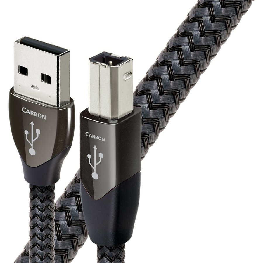 Oferte la Cablu de date USB A - USB B 0.75m Carbon