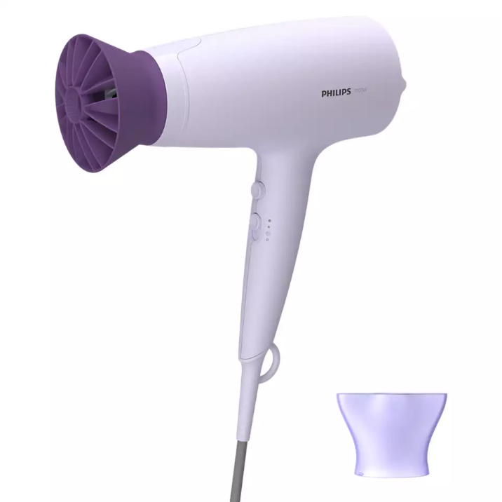 Oferte la Uscator de par BHD341/10 2100W 6 Setari Temperatura 2 Capete Interschimbabile Roz