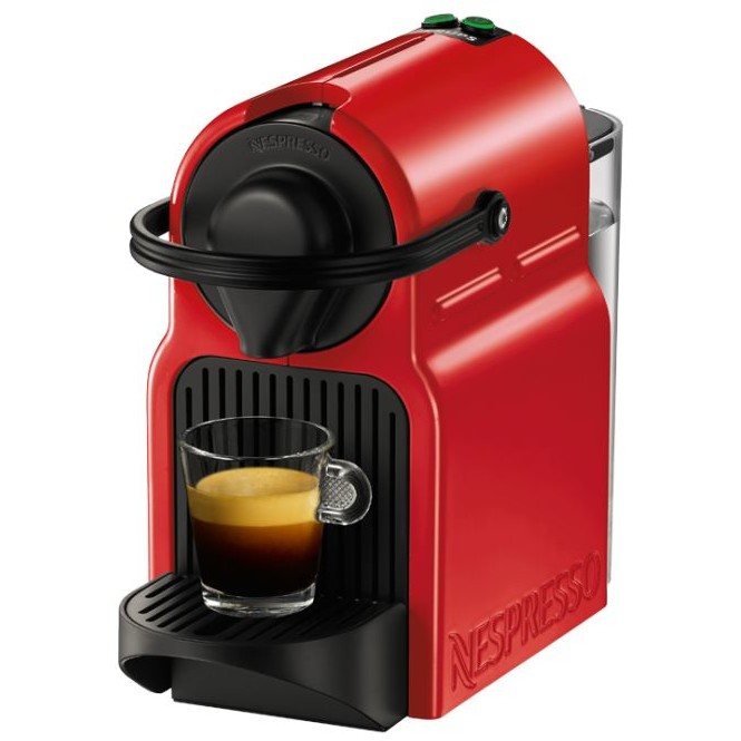 Oferte la Espressor cu capsule Nespresso by Krups Inissia Red XN100510, 1260W, 19 bari, 0.7L, rosu
