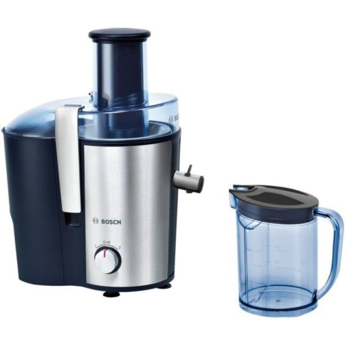 Oferte la Storcator fructe Bosch MES3500, otel inoxidabil / albastru