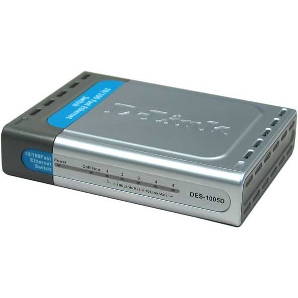 Oferte la Switch de retea D-Link DES-1005D 5x10/100 5 porturi