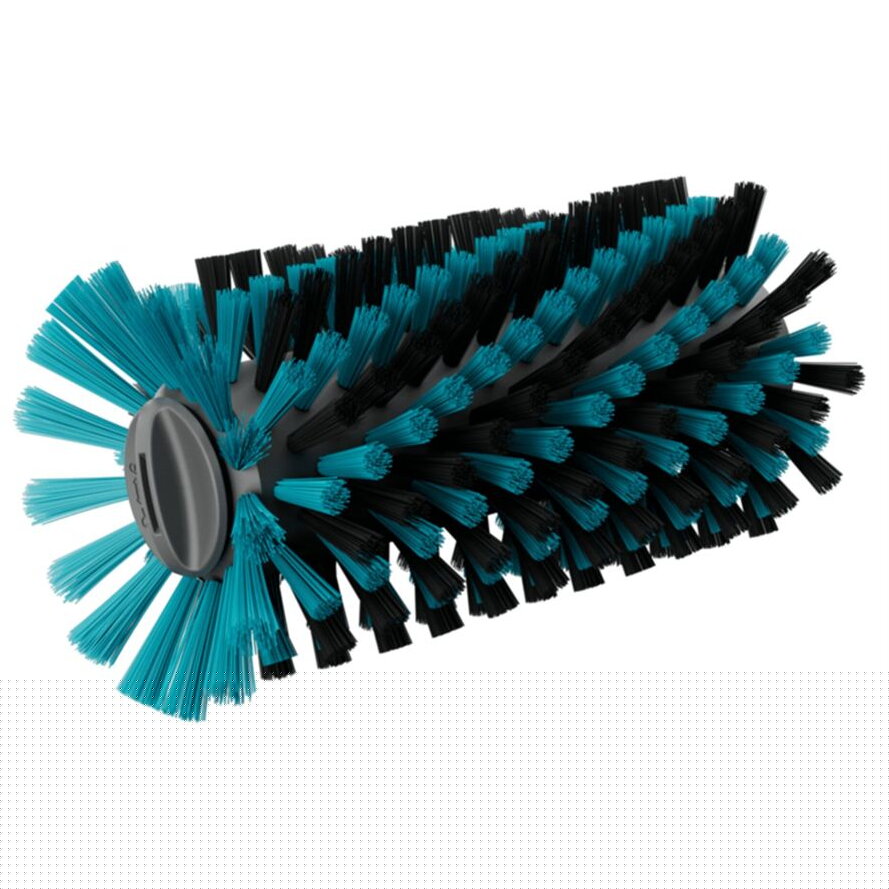 roller brush medium, for cordless multi-cleaner AquaBrush, washing brush (grey/turquoise, for sensitive surfaces)