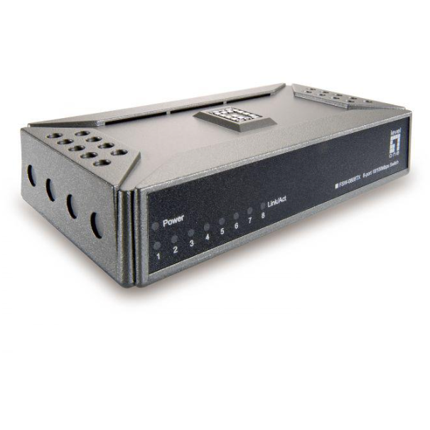 Oferte la Switch FSW-0808TX 8-Port Fast Ethernet Gri