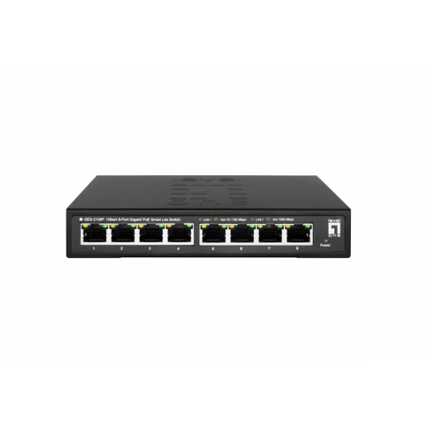 Oferte la Switch GES-2108P 8-Port Gigabit PoE Smart Lite Negru