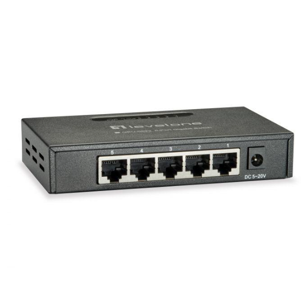 Oferte la Switch GEU-0523 5-Port Gigabit Negru