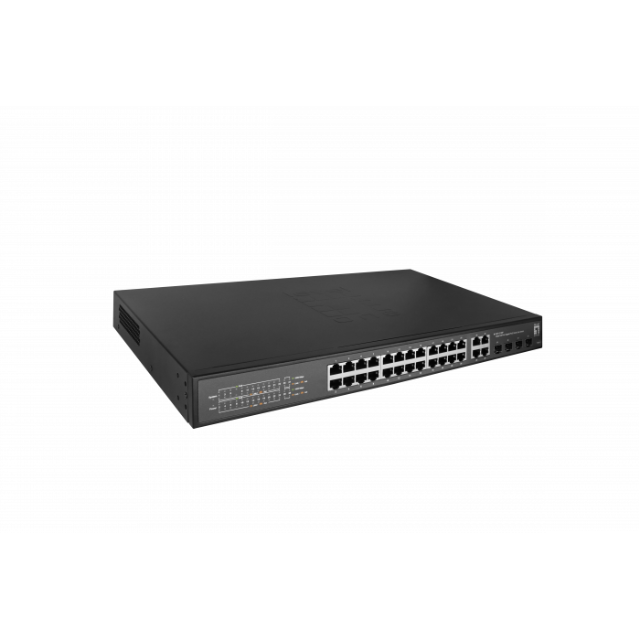 Oferte la Switch GES-2128P 28-Port Gigabit PoE Smart Lite Negru