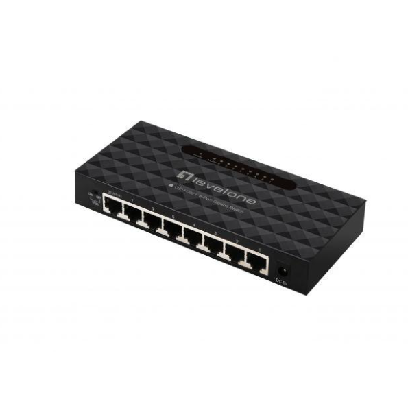 Oferte la Switch GEU-0821 8-Port Gigabit Negru