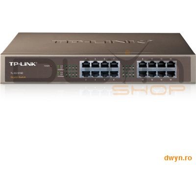 TPL SW 16P-GB UNMNGD DESK/RM TP-LINK TL-SG1016D