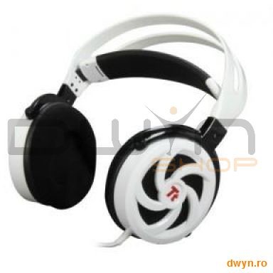 Oferte la Thermaltake Tt eSPORTS SHOCK Spin HD White, placa de sunet USB 7.1 virtual surround inclusa (castile