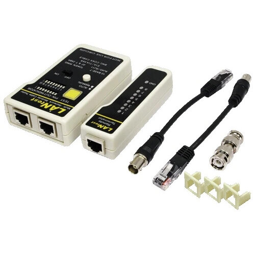 Oferte la Set testare cablu retea, RJ45 / RJ11 / RJ12, BNC, Logilink 'WZ0015'