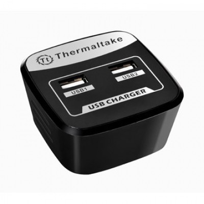 Oferte la Thermaltake TriP Dual USB AC Charger, incarcator USB pentru diverse dispozitive (tablete, telefoane