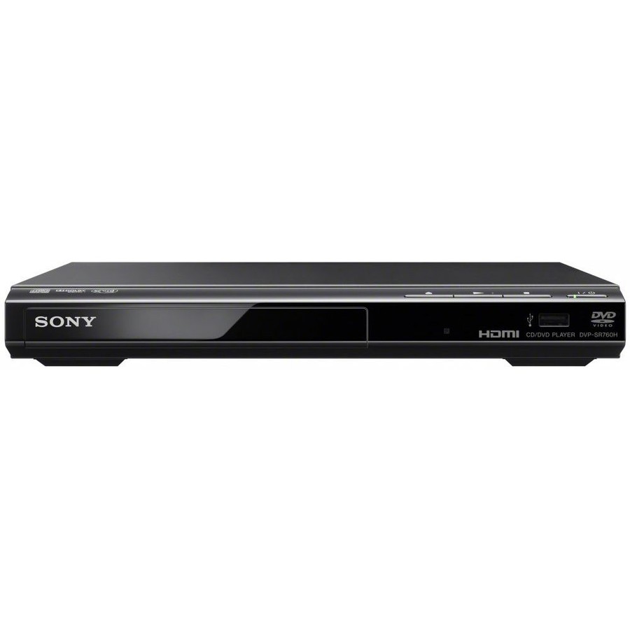 Oferte la DVD player Sony DVP-SR760H, Reda din surse  multiple: CD-R/RW, DVD+RW/+R/+R DL, DVD-RW/-R/-R DL, JPE