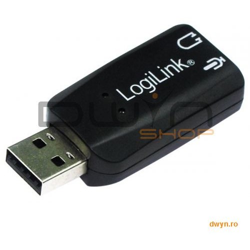 Oferte la SB 5.1 USB, mic. 3.5mm jack, boxe 3.5mm jack, alimentare USB, Plug&Play, Logilink 'UA0053'