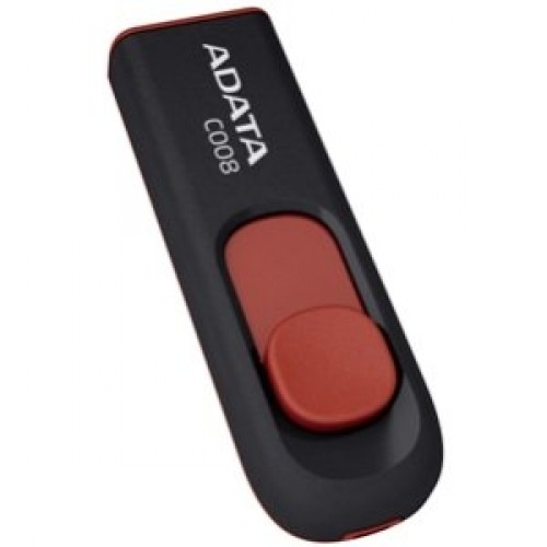 Oferte la USB 2.0 16 GB ADATA C008 Black&Red 'AC008-16G-RKD'