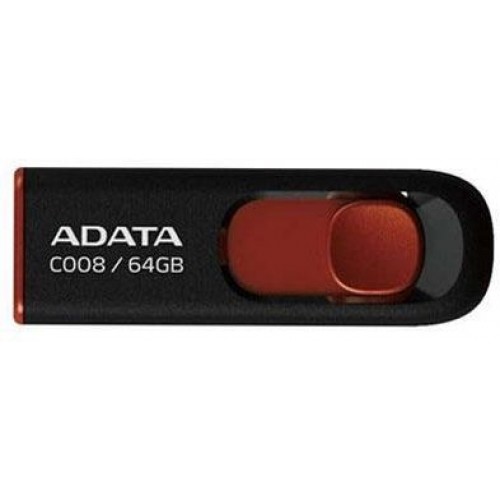 Oferte la USB Flash Drive ADATA Classic Series C008 64 GB Black-Red