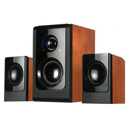 Oferte la Boxe 2.1 Serioux SoundBoost HT2100C, wood, 16W RMS, cherry