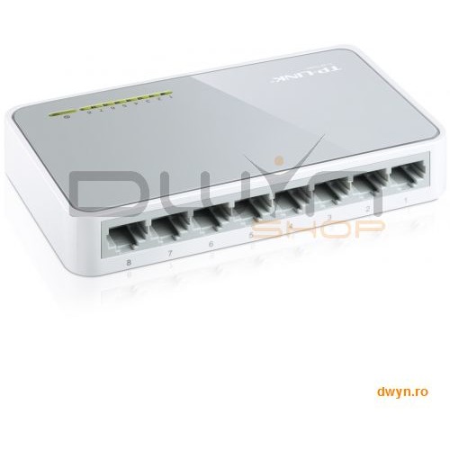 Oferte la Switch 8 Port-uri 10/100, carcasa plastic