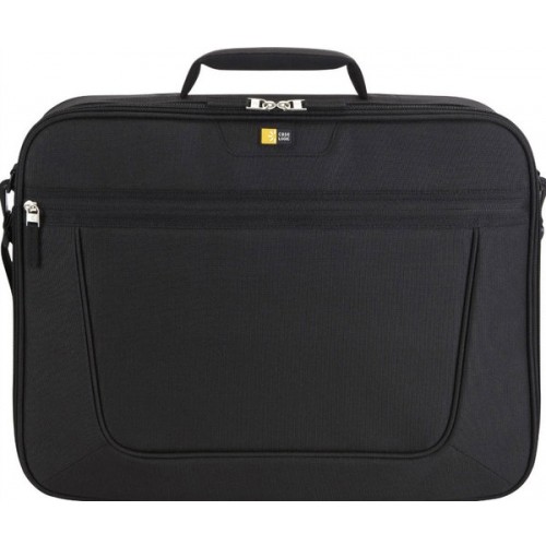 Oferte la Geanta laptop 17' Case Logic, buzunar frontal, poliester, black 'VNCI217'
