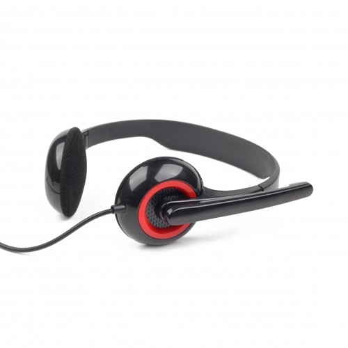 Casti cu microfon dimensiune medie, black