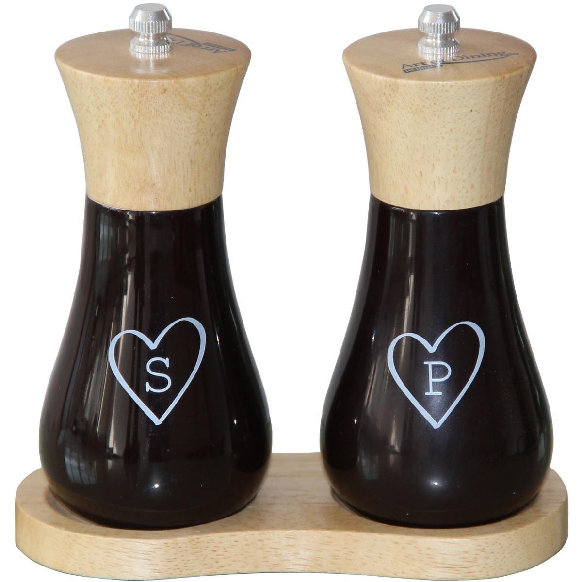 Oferte la SET 2 RASNITE SARE & PIPER 15 CM + SUPORT