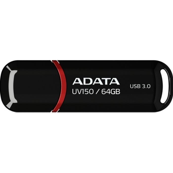USB Flash Drive ADATA DashDrive Value UV150 USB 3.0 64 GB Black