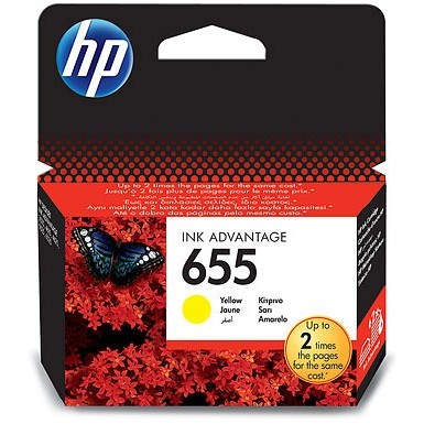 Oferte la Cerneala HP 655 galben