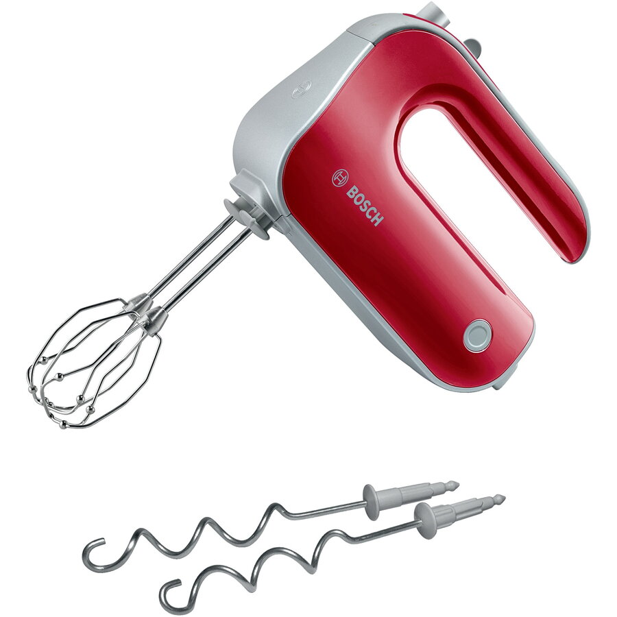 Oferte la Mixer Bosch MFQ 40303, 500W, 5 viteze, Turbo, Rosu