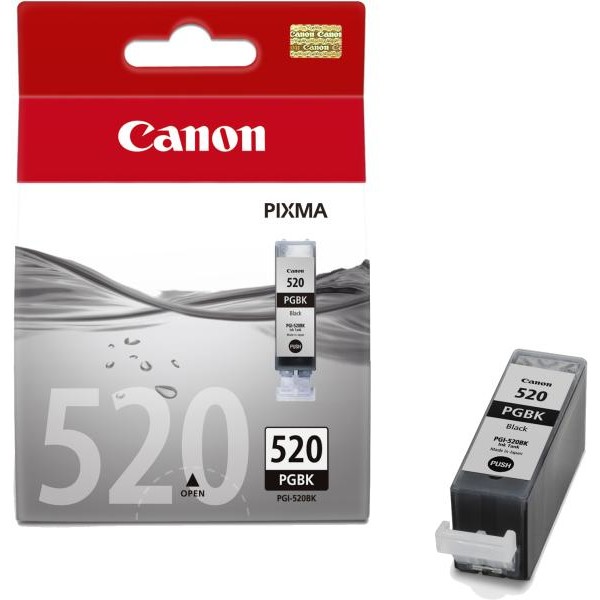 Oferte la Cerneala Canon PGI520 black BLISTER cu securitate | IP3600/IP4600