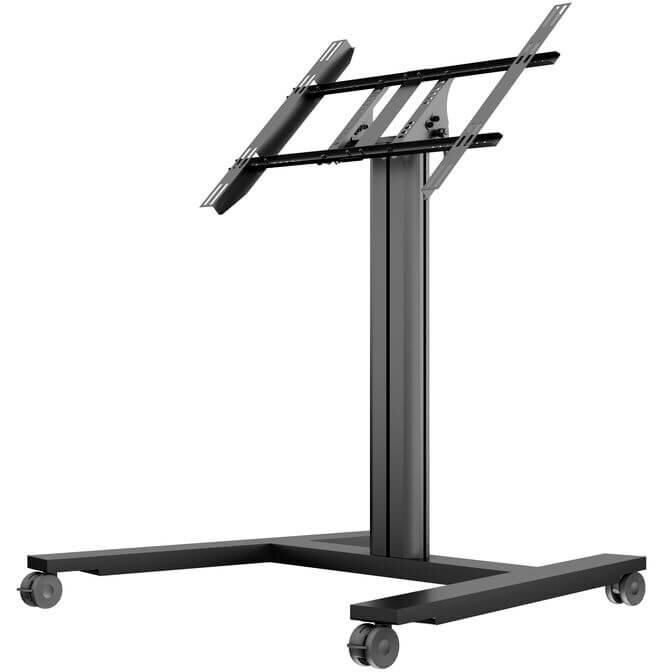 Oferte la Stand Podea Mobil LCD/LED Multibrackets cu inclinare 0-90º tip masa - inaltime 110 cm - 32-55 - negru