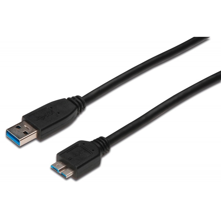 Oferte la ASSMANN USB 3.0 SuperSpeed Connection Cable USB A M (plug)/microUSB B M (plug)