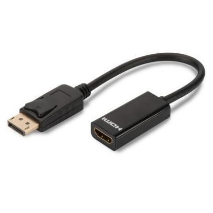 Oferte la ASSMANN Displayport 1.1a Adapter Cable DP M (plug)/HDMI A F (jack) 0,15m black