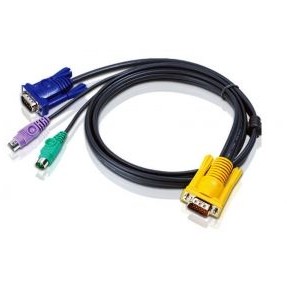 Oferte la ATEN Cablu prelungire KVM (HD15-SVGA, PS/2, PS/2) - 2m