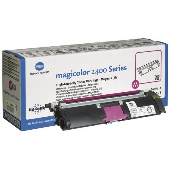 Oferte la Toner de capacitate mare Konica Minolta Magicolor 2400/2500 magenta (4500 coli)