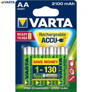 Oferte la Pachet baterie Varta NiMh 2100mAh AA  Ready2use 4 bucati