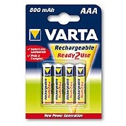 Oferte la Pachet acumulatoare 4buc. Varta Ready2use NiMh 800mAh AAA