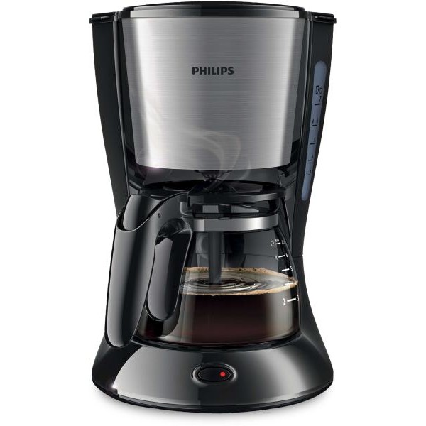 Cafetiera cu filtru Philips HD7435/20 Daily Collection Negru-metalic