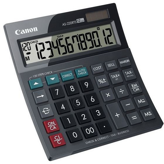 Canon AS-220RTS calculator de birou compact