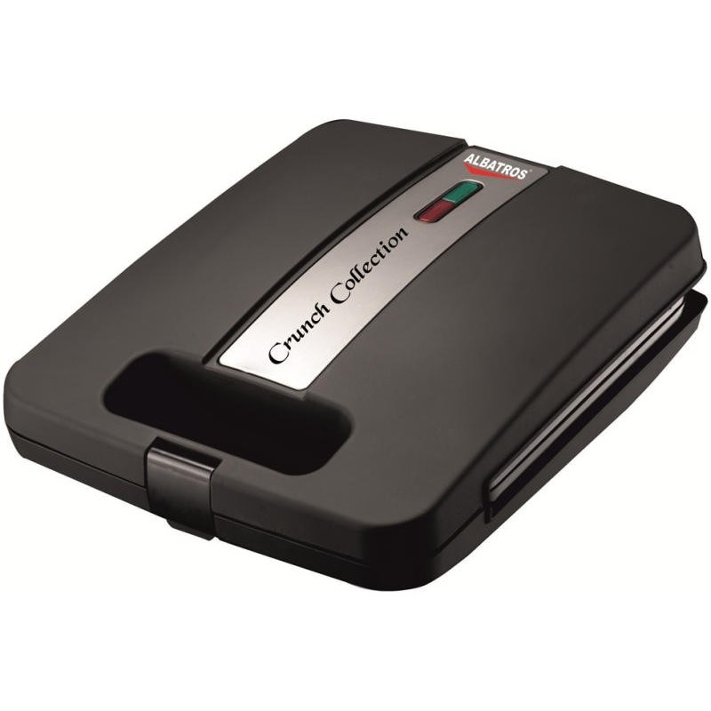 Oferte la Sandwich maker  4 sand, tip grill, negru-argintiu, 1200 W