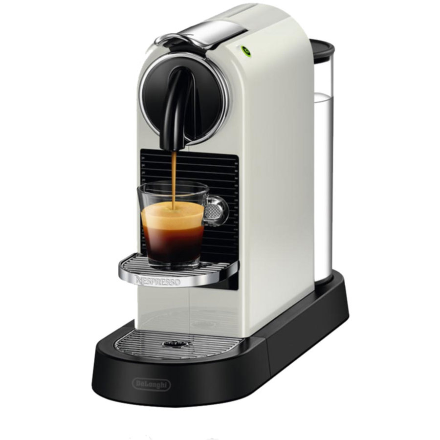 Oferte la Cafetiera cu capsule Nespresso, Delonghi EN167W Citiz, 19 Bari, 1260 W, Alb