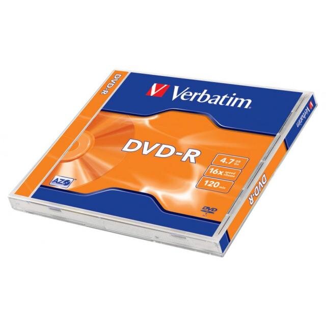 Oferte la Verbatim DVD-R AZO 16X 4.7GB MATT SILVER SURFACE Jewel Case