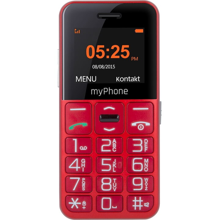 Oferte la Telefon mobil MyPhone Halo Easy, 2G, 1.8, VGA, 1000mAh, Rosu