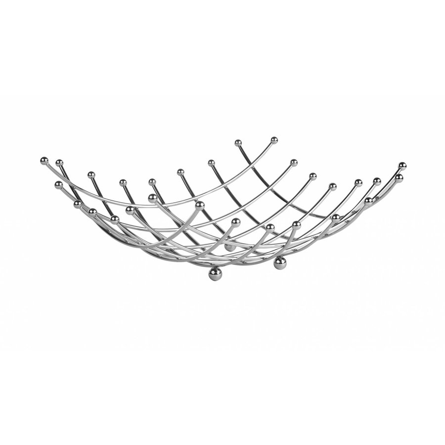 Oferte la Cos fructe Vanora metalic, 26 x 26 x 9 cm