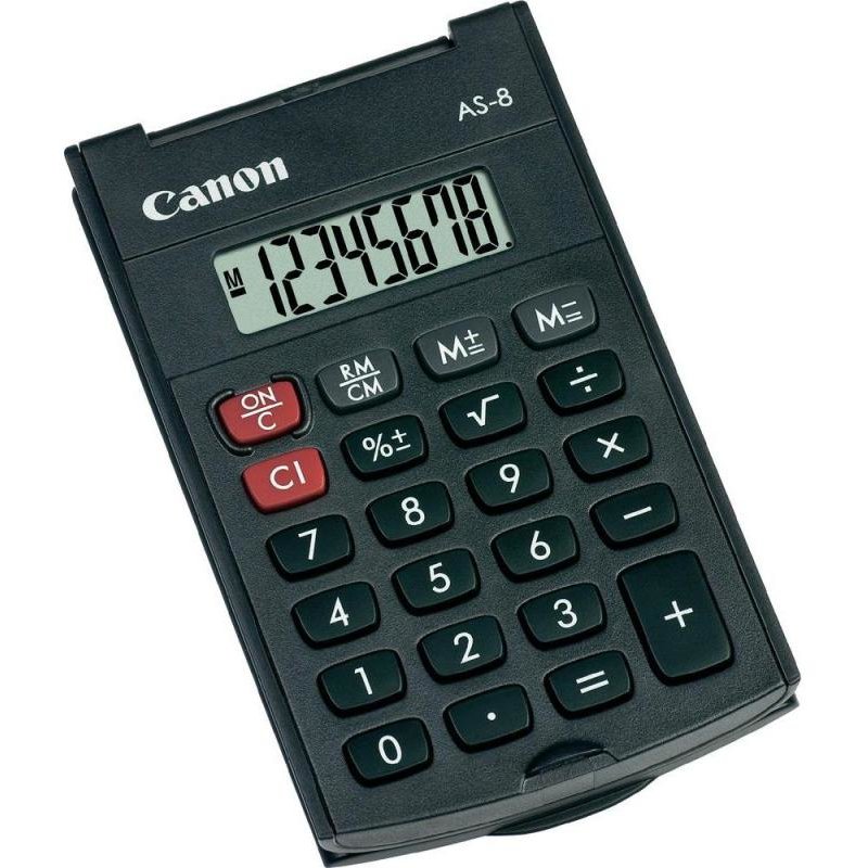 CANON AS8 CALCULATOR HANDHELD