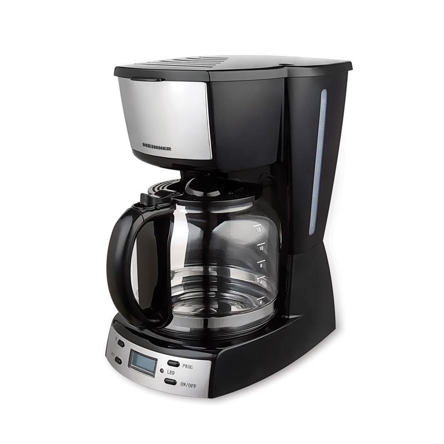 Cafetiera digitala Heinner HCM-D918X, display LCD, putere: 900W, capacitate: 1.8 L