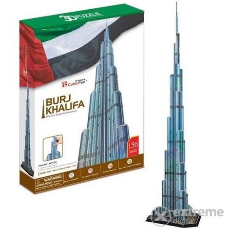 Puzzle 3D Burj Khalifa