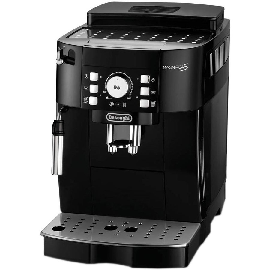 Espressor automat DeLonghi Magnifica S ECAM 21.117.B, 1450 W, 15 bar, 1.8 l, Negru